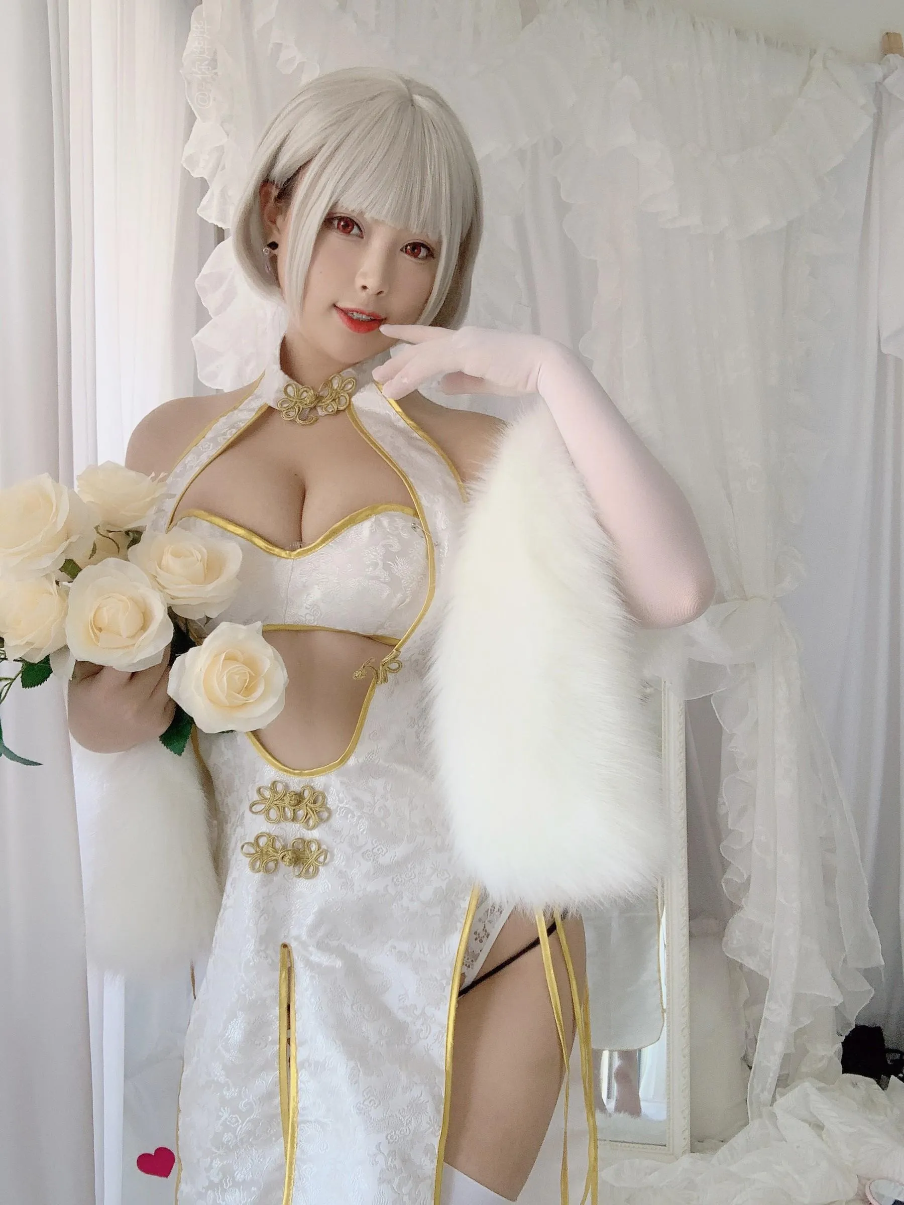 白烨 – NO.12 白旗袍 [41P]插图6